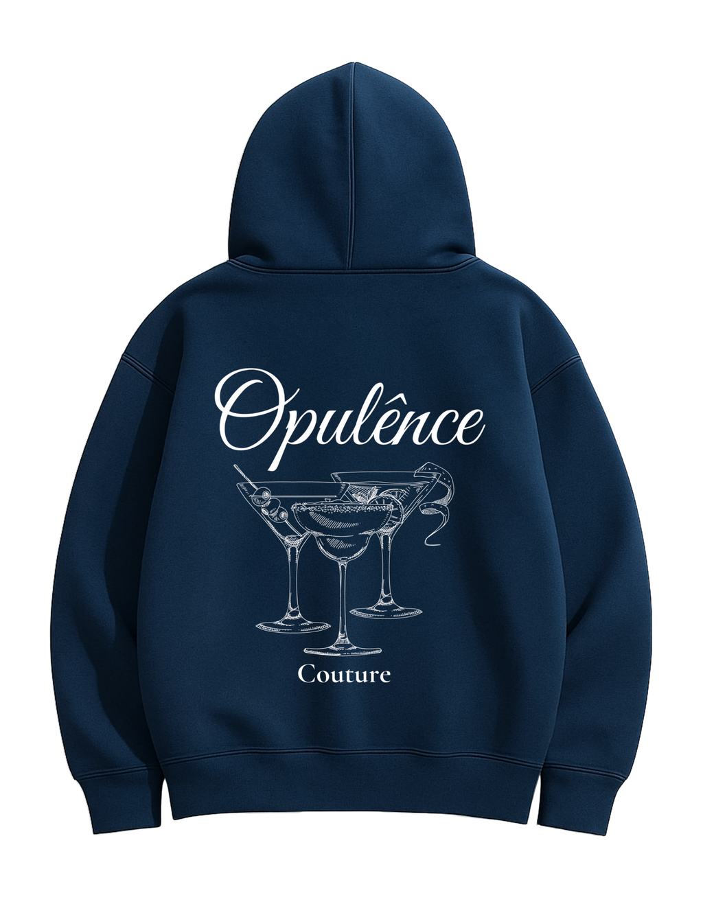 Cocktail hoodie navy