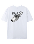 Champagne t-shirt white