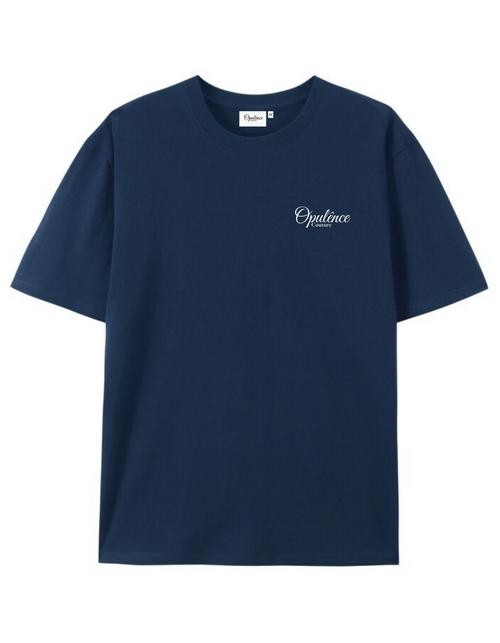 Champagne t-shirt navy