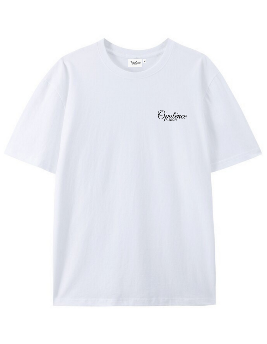Champagne t-shirt white