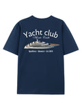 Yacht club t-shirt navy